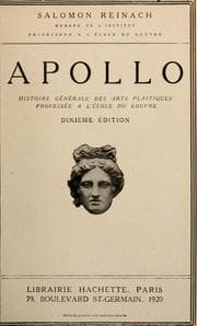 Tapa de Apollo ; histoire générale des arts plastiques professée à l'École du Louvre