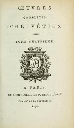 Tapa de Oeuvres completes