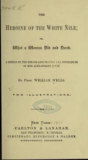 Tapa de The heroine of the White Nile