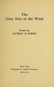 Tapa de The grey feet of the wind