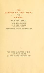 Tapa de The avenue of the allies and Victory