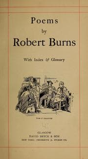 Tapa de Poems by Robert Burns