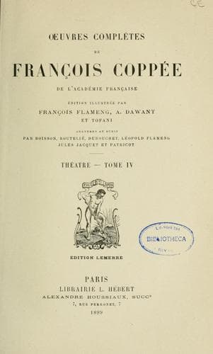Tapa de Théâtre