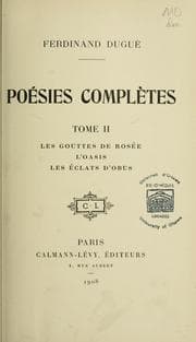 Tapa de Poésies complètes