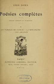 Tapa de Poésies complètes