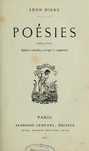 Tapa de Poésies (1864-1872)