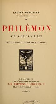 Tapa de Philémon, vieux de la vieille