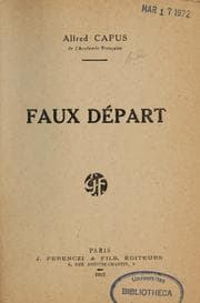 Tapa de Faux départ