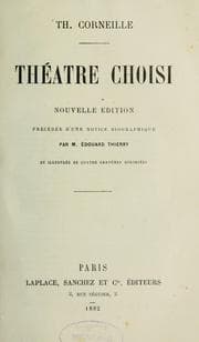 Tapa de Théâtre choisi