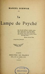 Tapa de La lampe de Psyché