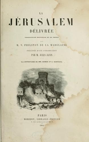 Tapa de La Jérusalem délivrée