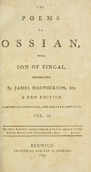 Tapa de The poems of Ossian