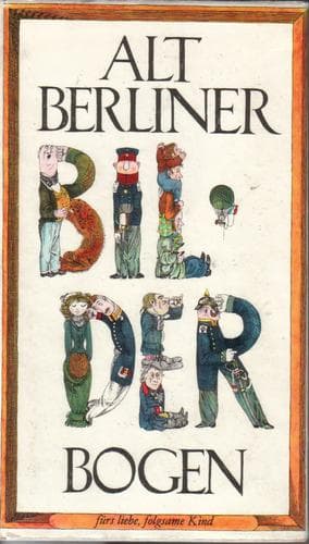 Tapa de Altberliner Bilderbogen