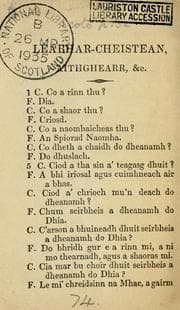 Tapa de Leabhar-cheistean aithgearr, airson Clann Og