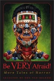 Tapa de Be very afraid!
