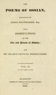 Tapa de The poems of Ossian