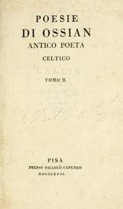 Tapa de Poesie di Ossian