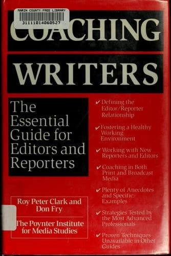 Tapa de Coaching writers