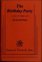 Tapa de The birthday party