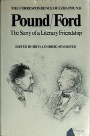 Tapa de Pound/Ford, the story of a literary friendship
