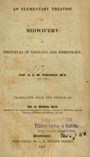 Tapa de An elementary treatise on midwifery