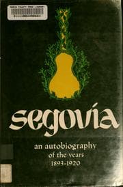Tapa de Andrés Segovia