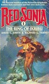 Tapa de The Ring of Ikribu (Red Sonja, #1)