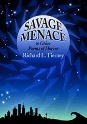 Tapa de Savage menace and other poems of horror