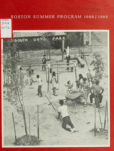Tapa de Boston summer program 1966/1969