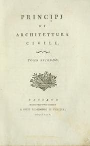 Tapa de Principj di architettura civile