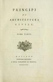 Tapa de Principj di architettura civile