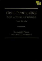 Tapa de Civil procedure