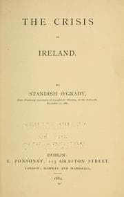 Tapa de The crisis in Ireland
