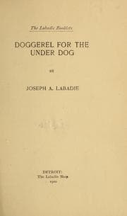 Tapa de Doggerel for the Underdog