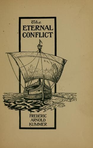 Tapa de The eternal conflict ...