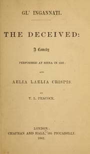 Tapa de Gl' Ingannati ... the deceived ...