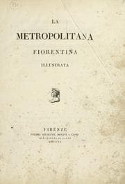 Tapa de La Metropolitana fiorentina illustrata