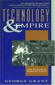 Tapa de Technology and empire