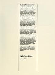 Tapa de Roslindale district profile and proposed [date] neighborhood improvement program