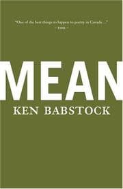 Tapa de Mean