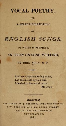 Tapa de Vocal poetry
