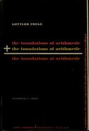 Tapa de The foundations of arithmetic