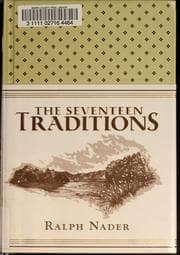 Tapa de The seventeen traditions