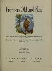 Tapa de Frontiers old and new