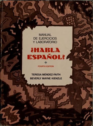 Tapa de Habla español?