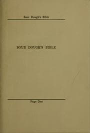 Tapa de Sour dough's Bible