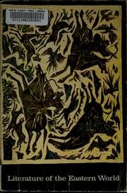 Tapa de Literature of the Eastern World