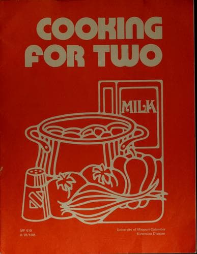 Tapa de Cooking for two