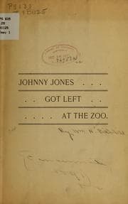 Tapa de Johnny Jones got left at the zoo ...
