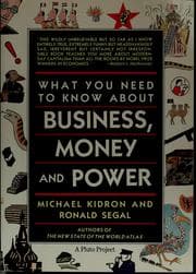 Tapa de What you need to know about business, money, and power